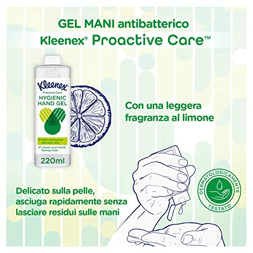 Kleenex PPAA Gel Higienizante 8x 220 ml