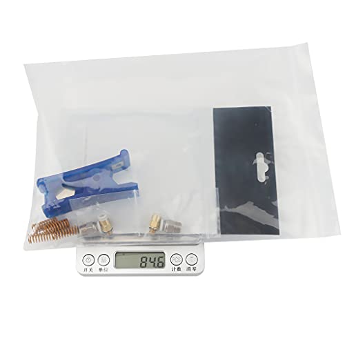 KLOVA Conector neumático, Impresora 3D Ender CR Conector neumático Perforado Conjunto traqueal Empuje para conectar Tubo de PTFE Cortador de Tubo de 6,56 pies Resorte de Troquel