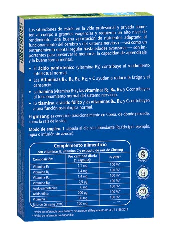 Kneipp Memoria Y Concentracion 30 Cap