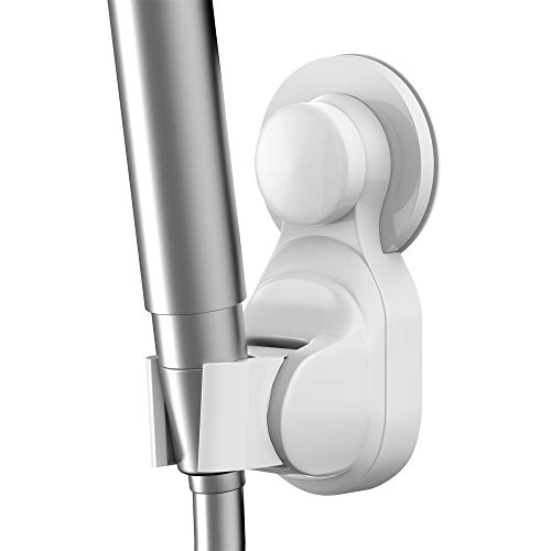 KOLLIEE Soporte De Ducha Ajustable, Soporte De La Ducha Universal Soporte Para Ducha Baño Con Ventosa Pared Sin Taladroc, Soporte De Alcachofa Para Ducha, Titular De La Cabeza De Ducha