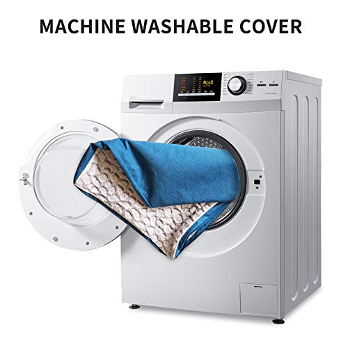 KROSER Almohadilla para Perros y Gatos, Colchoneta Reversible, Colchón Duradero y Elegante Almohada 106cm Antideslizante y Impermeable, Lavable a Máquina Cama para Mascotas X-Large hasta 41kg