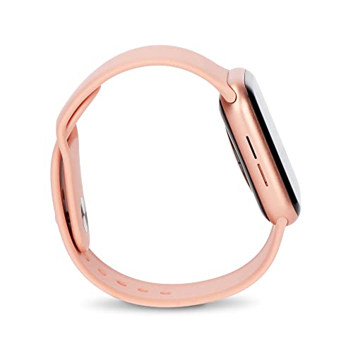 KSIX Reloj Inteligente Urban 2 para Mujer Rosa y Dorado. Smartwatch Táctil 1.75" IPS Impermeable con Bluetooth. Pulsera de Actividad para Android iOS con Podómetro, Pulsómetro y Monitor de Sueño