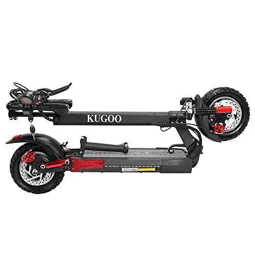 Kugookirin M4 Pro Scooter eléctrico para Adultos, Alcance de 50 km, batería de 16 Ah, Gran Potencia, neumáticos inflables de 10 Pulgadas, Freno Doble, Scooter para Adultos, Scooter eléctrico