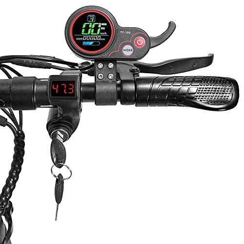 Kugookirin M4 Pro Scooter eléctrico para Adultos, Alcance de 50 km, batería de 16 Ah, Gran Potencia, neumáticos inflables de 10 Pulgadas, Freno Doble, Scooter para Adultos, Scooter eléctrico