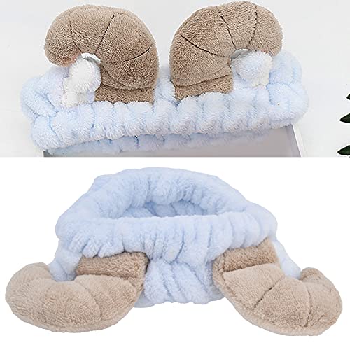 KUIDAMOS Diadema, Diadema Portátil para Mujer para Lavar/Cuarto De Baño