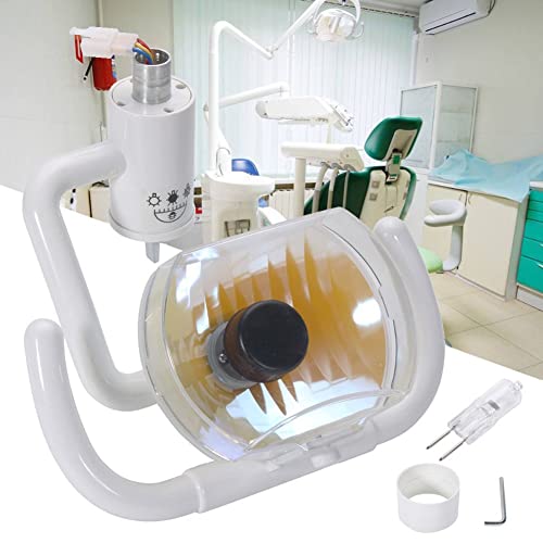 KUUY Lámpara Dental Halógena 22MM, Lámpara de Examen Oral sin Sombra Accesorios para el Sillón Dental