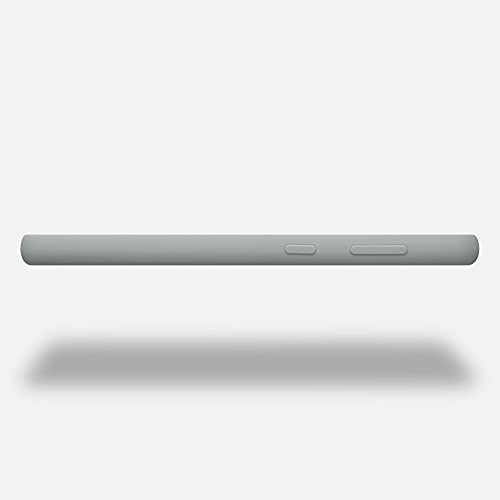 kwmobile Carcasa Compatible con Samsung Galaxy S21 Plus - Funda de Silicona para móvil - Cover Trasero en Gris Claro Mate