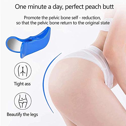 KWY Entrenador de Cadera-Entrenador pélvico de Cadera Body Fitness Vibración Muscular, glúteos Controlador de vejiga para glúteos correccionales de Mujeres, rehabilitación posparto