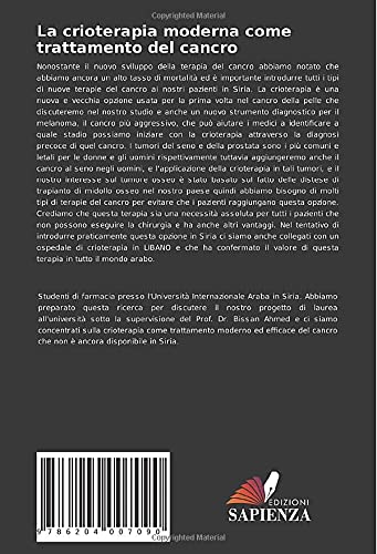 La crioterapia moderna come trattamento del cancro: La promettente efficacia della crioterapia nel trattamento dei tumori del seno, della prostata, della pelle e delle ossa