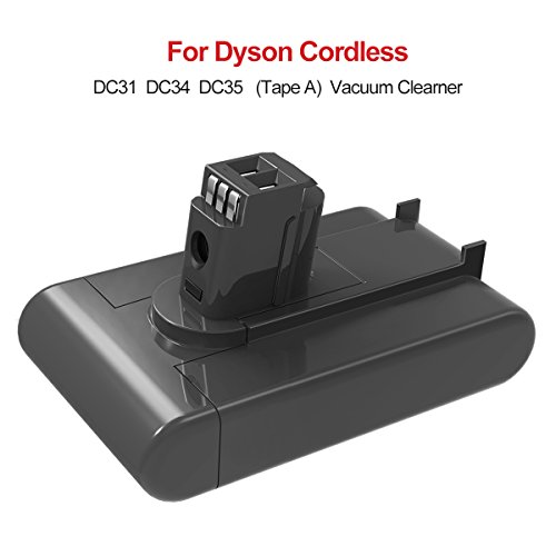LabTEC DC31 22,2 V 3500 mAh batería de litio de repuesto para batería Dyson DC31 tipo A DC31 DC34 DC35 917083-01 batería de aspiradora de mano (no compatible con tipo B)