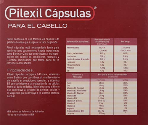 LACER PILEXIL 100 cápsulas, negro