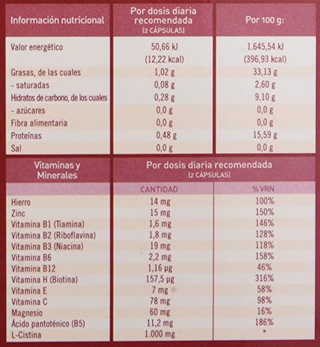 LACER PILEXIL 100 cápsulas, negro