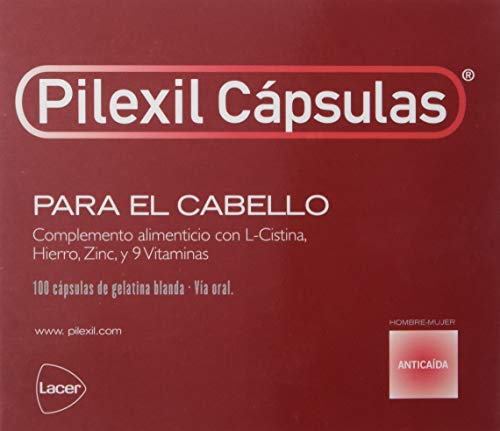 LACER PILEXIL 100 cápsulas, negro
