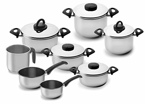 Lacor - 85028 - Cacerola Con Tapa Estudio 26 Inox