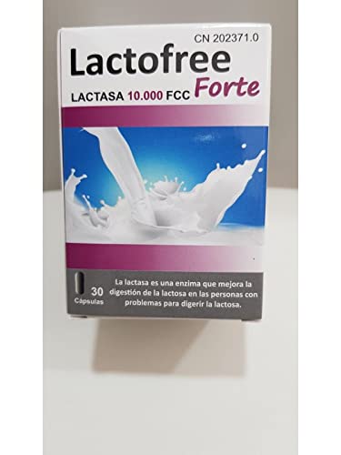 LACTOFREE LACTASA 10.000 FCC 30 COMPRIMIDOS. AYUDA A DIGERIR LA LACTOSA