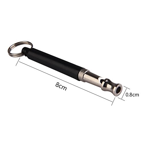 Laimew Silbato de Entrenamiento de Perros, Silbato de ultrasonidos de Alta Flauta de Alta frecuencia con Frecuencias Ajustables para Entrenamiento de Perros y Control de descortezos