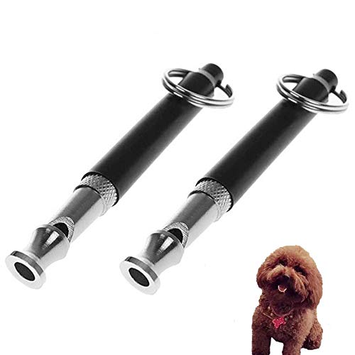 Laimew Silbato de Entrenamiento de Perros, Silbato de ultrasonidos de Alta Flauta de Alta frecuencia con Frecuencias Ajustables para Entrenamiento de Perros y Control de descortezos