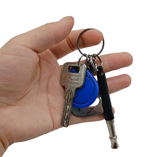 Laimew Silbato de Entrenamiento de Perros, Silbato de ultrasonidos de Alta Flauta de Alta frecuencia con Frecuencias Ajustables para Entrenamiento de Perros y Control de descortezos