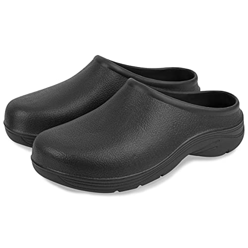 Lakeland Active Lorton Zuecos de Jardinería/Cocina/Enfermera Unisex Adulto - Negro - 41
