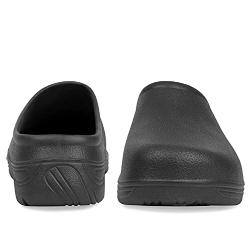 Lakeland Active Lorton Zuecos de Jardinería/Cocina/Enfermera Unisex Adulto - Negro - 41