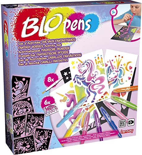 Lansay - Blopens 23504 - Juego de actividades, diseño de caballos