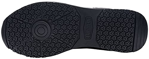 LARNMERN PRO Zapatos de Seguridad Hombre Punta de Acero Zapatos de Trabajo SRC Anti-Deslizante Ligero Transpirables Zapatillas de Seguridad Comodo Calzado de Seguridad Negro Talla 43 EU
