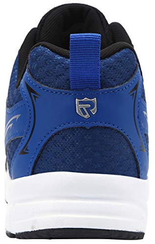 LARNMERN Zapatillas de Seguridad Hombres LM180105 SB Zapatos de Trabajo con Punta de Acero Ultra Liviano Suave y cómodo Transpirable(45 EU,Azul Oscuro)