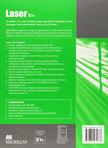 LASER B1+ (Int to Upp) Wb Pk +Key