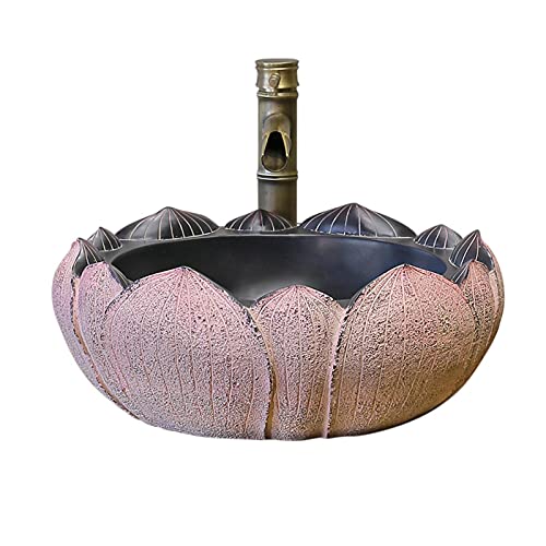 Lavamanos de Baño CREATIVIDAD DE ESTILO CHINO CABATORIO DE CABATORIO SOBRE EL CABATORIO DE CABATORIO BAJO DE BAJO DE BAJILLO DE BAJILLO DE LOS BAJOS DE LOBIDO DE LOBROS DE LOTURO RETRO LOTUS LOUSL Fre