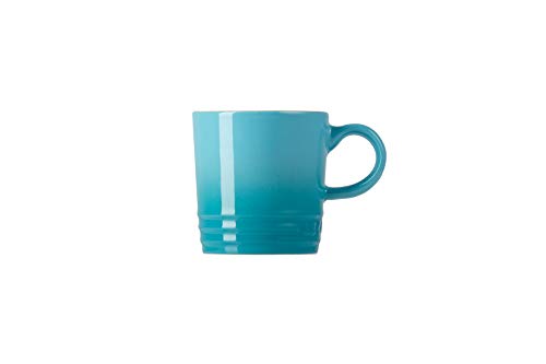 Le Creuset Tazas de expreso, 100 ml, Cerámica de gres, Azul Caribe
