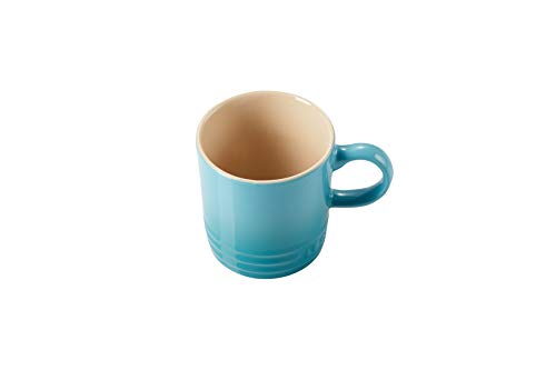 Le Creuset Tazas de expreso, 100 ml, Cerámica de gres, Azul Caribe