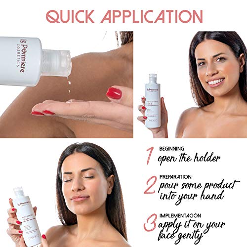 Le Pommiere Tónico agua Micelar de Rosas facial 250ml. Limpia y desmaquilla el rostro. Hidrata y tonifica en forma natural la piel