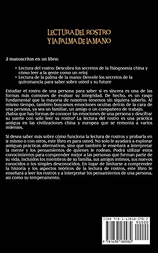 Lectura del rostro y la palma de la mano: Cómo leer a las personas mediante la fisionomía y la quiromancia chinas