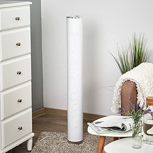LED Lámpara de pie 'Ecris' (Moderno) en Blanco hecho de Plástico e.o. para Salón & Comedor (1 llama,) de Lindby | lámpara de pie LED