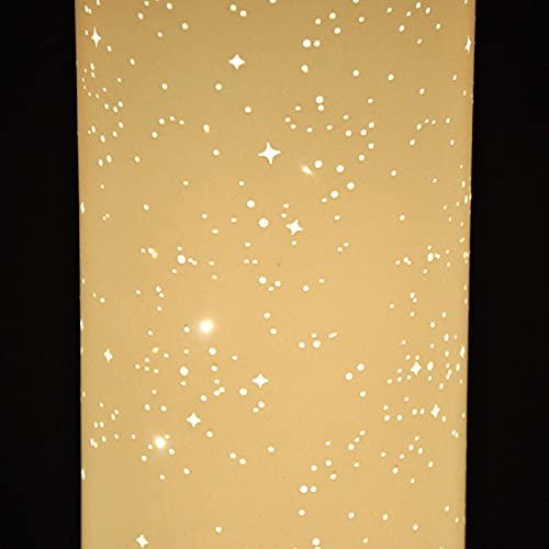 LED Lámpara de pie 'Ecris' (Moderno) en Blanco hecho de Plástico e.o. para Salón & Comedor (1 llama,) de Lindby | lámpara de pie LED