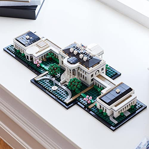 LEGO 21054 Architecture La Casa Blanca, Regalos Originales de Manualidades para Adultos, Maqueta para Construir