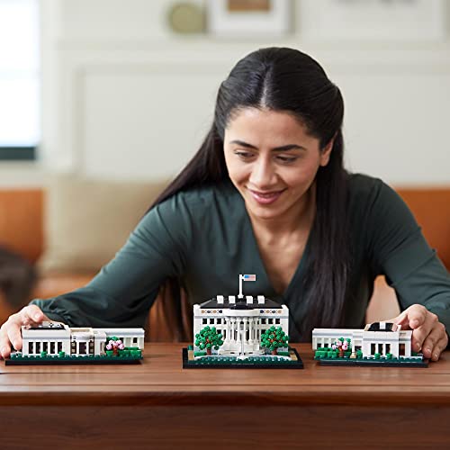 LEGO 21054 Architecture La Casa Blanca, Regalos Originales de Manualidades para Adultos, Maqueta para Construir