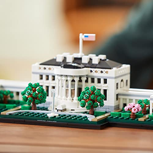 LEGO 21054 Architecture La Casa Blanca, Regalos Originales de Manualidades para Adultos, Maqueta para Construir