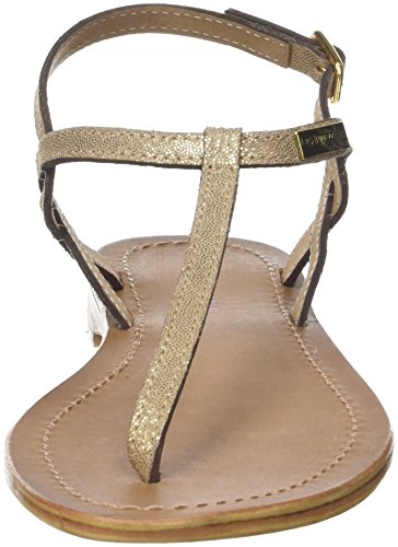 Les Tropéziennes par M. Belarbi Billy, Sandalias con Correa de Tobillo Mujer, Dorado (Or Irise), 41 EU