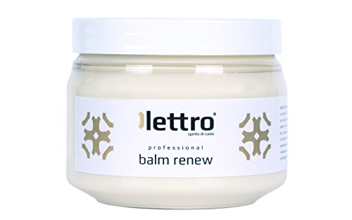 Lettro Bálsamo Reparador – Restaura la Piel y Recupera el Color de Muebles Asientos de Coches Zapatos Tapicería Guarnicionería – 200ml (Transparente/Neutro)