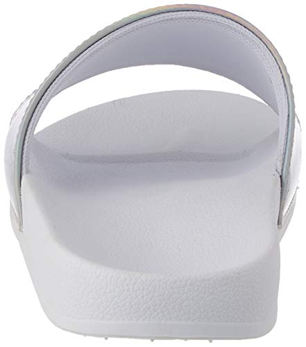 Levi's June Batwing S, Sandalia Mujer, Plata, 39 EU