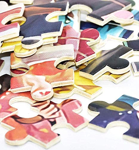 LHJOY Puzzle 10000 Oso Marrón Sentado Dedos del Pie Zambo 75X50Cm