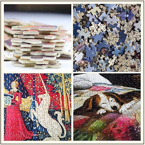 LHJOY Puzzle 10000 Oso Marrón Sentado Dedos del Pie Zambo 75X50Cm