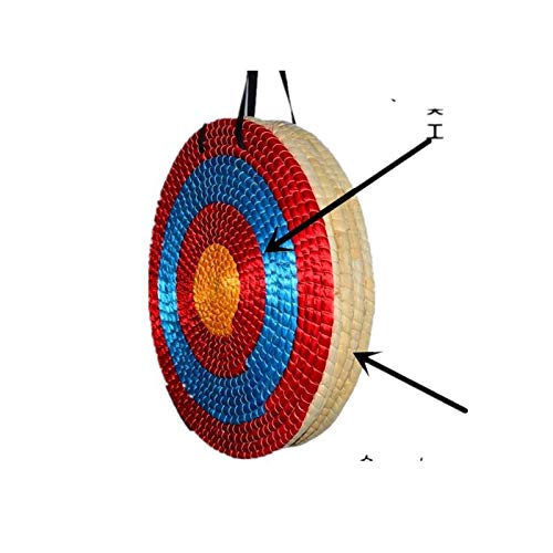 LI-XIA-Tar, El Viejo Estilo apoyos Generación Hierba de Destino Blanco de la Flecha Ba JIA ARC Tiro al Blanco Productos de Paja Flecha Pabellón (Color : Multicolor)