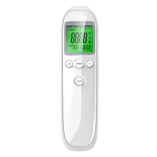 Liangyi _Termometro Digital Infrarrojo sin Contacto con Pantalla LCD y Alarma de Fiebre_Termómetro Laser para Bebé Adulto_Temperatura Corporal y de Objeto