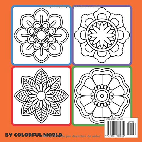 Libro de Colorear para Adultos con Demencia:Flores: Una serie de sencillos libros para colorear para Principiantes, Personas mayores (ayuda para ... Parkinson, trastornos motores, etc.).