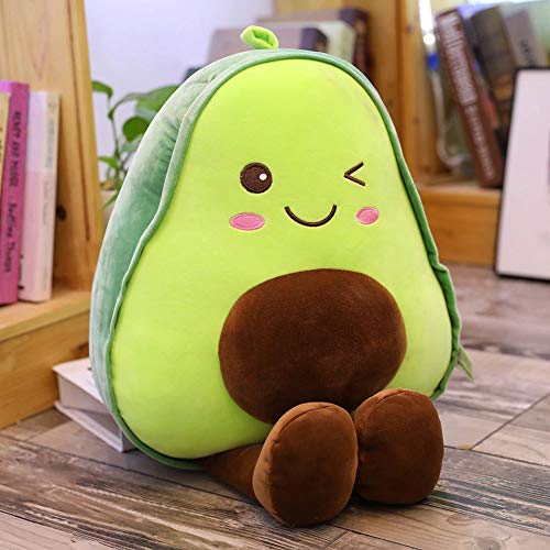 LICHENGTAI Juguete De Peluche De Aguacate, Cojín Lindo, Frutas de Aguacate Lindos Juguetes de Peluche Muñecos de Peluche Juguete de Aguacate de Peluche Cojín para niños Niños, 30CM