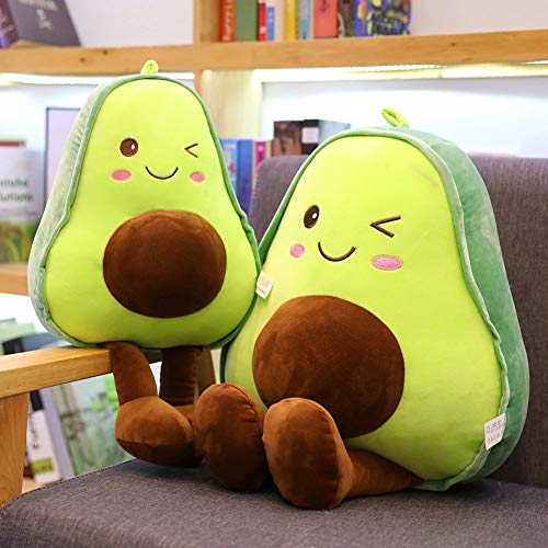 LICHENGTAI Juguete De Peluche De Aguacate, Cojín Lindo, Frutas de Aguacate Lindos Juguetes de Peluche Muñecos de Peluche Juguete de Aguacate de Peluche Cojín para niños Niños, 30CM