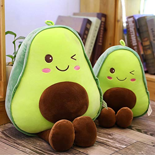 LICHENGTAI Juguete De Peluche De Aguacate, Cojín Lindo, Frutas de Aguacate Lindos Juguetes de Peluche Muñecos de Peluche Juguete de Aguacate de Peluche Cojín para niños Niños, 30CM