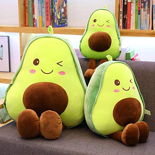 LICHENGTAI Juguete De Peluche De Aguacate, Cojín Lindo, Frutas de Aguacate Lindos Juguetes de Peluche Muñecos de Peluche Juguete de Aguacate de Peluche Cojín para niños Niños, 30CM